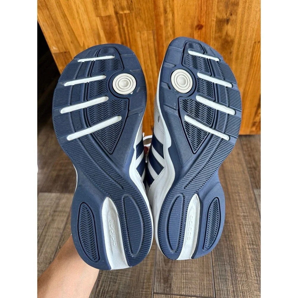 Men’s Adidas Strutter Sneakers Sz. 8 White & Dark Blue